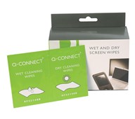 Skjermklut Q-Connect 40 stk