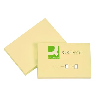 Notisblokk Q-Connect 51x76 mm 12 stk