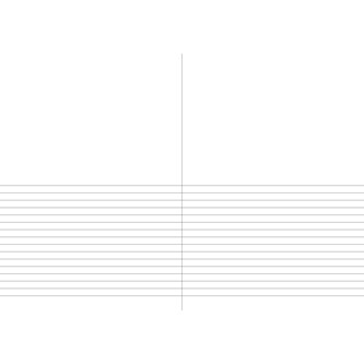 Skrivehefte A4 blank/linjert 10 stk