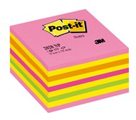 Notisblokk Post-it 76x76mm rosa