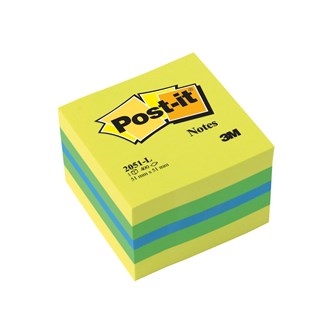 Notisblokk Post-it Mini 51x51 mm gul