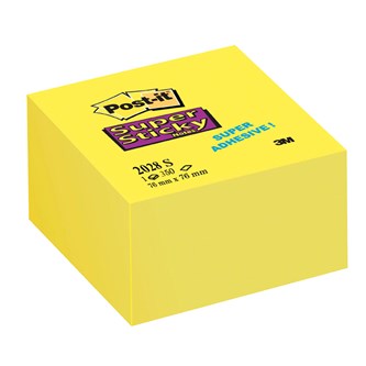 Post-it notisblokk SuperSticky 76x76 mm