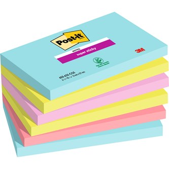 Post-it notisblokk SuperSticky 76x127 mm