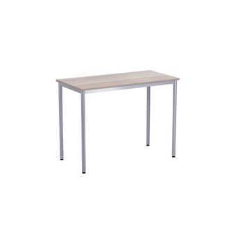 Bord 12:38 BX akustikk optimal laminat 120x60cm sølv