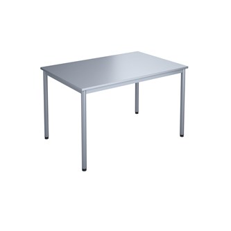 Bord 12:38 FSC akustikk optimal laminat 120x80cm sølv