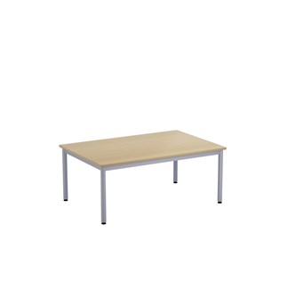 Bord 12:38 FSC akustikk optimal laminat 120x80cm sølv