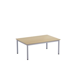 Bord 12:38 BX akustikk optimal laminat 120x80cm sølv