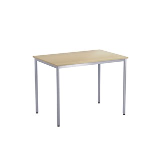 Bord 12:38 FSC akustikk optimal laminat 120x80cm sølv