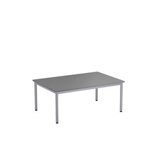 Bord 12:38 FSC akustikk optimal laminat 120x80cm sølv