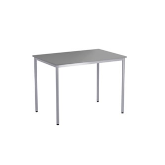 Bord 12:38 FSC akustikk optimal laminat 120x80cm sølv