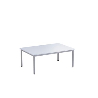 Bord 12:38 FSC akustikk optimal laminat 120x80cm sølv