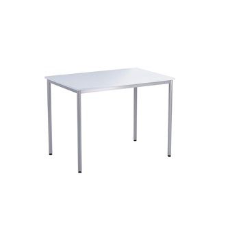 Bord 12:38 FSC akustikk optimal laminat 120x80cm sølv