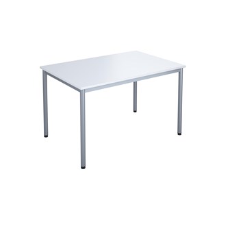 Bord 12:38 FSC akustikk optimal laminat 120x80cm sølv