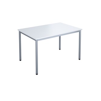 Bord 12:38 FSC akustikk optimal laminat 120x80cm sølv
