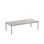 Bord 12:38 FSC akustikk optimal laminat 180x80cm sølv