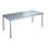 Bord 12:38 FSC akustikk optimal laminat 180x80cm sølv