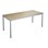 Bord 12:38 FSC akustikk optimal laminat 180x80cm sølv