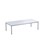 Bord 12:38 FSC akustikk optimal laminat 180x80cm sølv