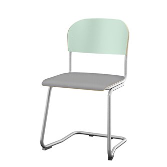 Stol Matte FSC 45 cm SS sølv