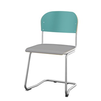 Stol Matte FSC 45 cm SS sølv