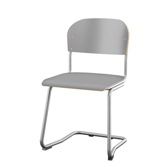Stol Matte FSC 45 cm SS sølv