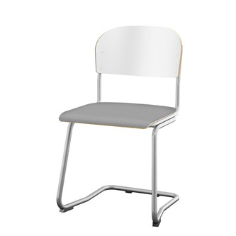 Stol Matte FSC 45 cm SS sølv