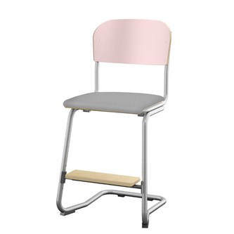 Stol Matte FSC 45 cm LS sølv