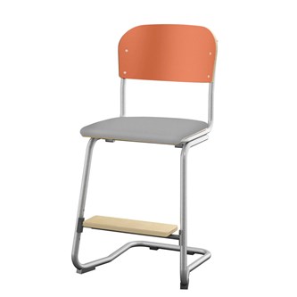 Stol Matte FSC 45 cm LS sølv