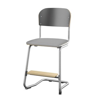 Stol Matte FSC 45 cm LS sølv