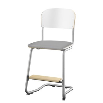 Stol Matte FSC 45 cm LS sølv