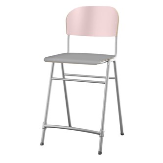 Stol Matte FSC 65 cm SS sølv