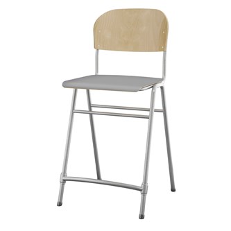 Stol Matte FSC 65 cm SS sølv