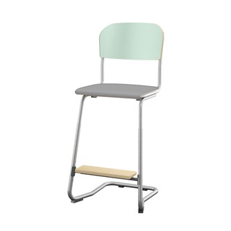 Stol Matte FSC 57/63 cm LS sølv