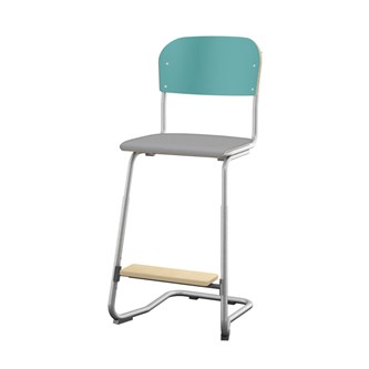 Stol Matte FSC 57/63 cm LS sølv