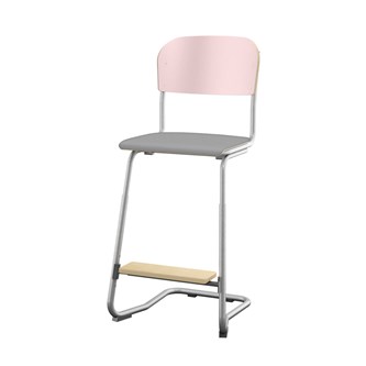 Stol Matte FSC 57/63 cm LS sølv