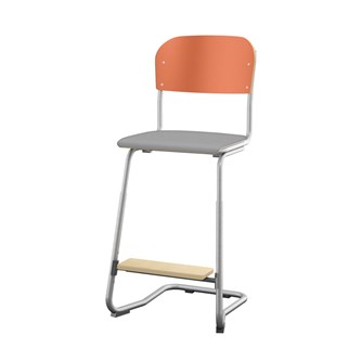 Stol Matte FSC 57/63 cm LS sølv