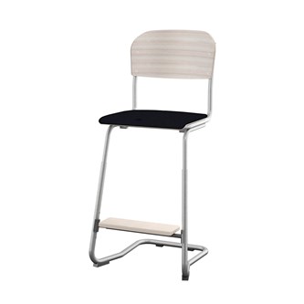 Stol Matte FSC 57/63 cm LS sølv