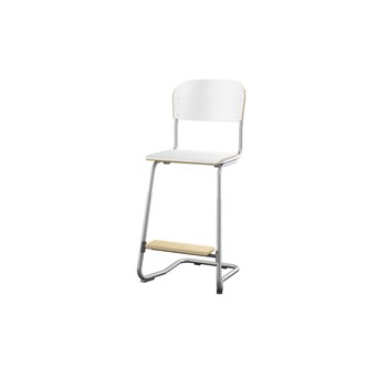 Stol Matte FSC 57/63 cm LS sølv