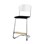 Stol Matte FSC 57/63 cm LS sølv