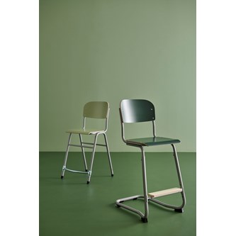 Stol Matte FSC 57/63 cm LS sølv