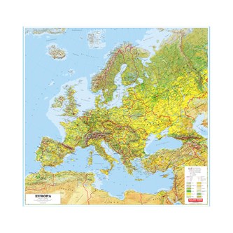 Europakart m/selvløftende stokk og snor