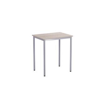 Bord 12:38 FSC akustikk optimal laminat 80x60cm sølv