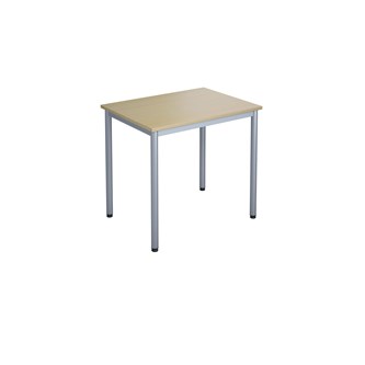 Bord 12:38 FSC akustikk optimal laminat 80x60cm sølv
