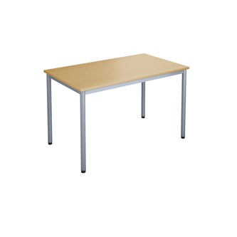 Bord 12:38 FSC HT 120x70cm sølv
