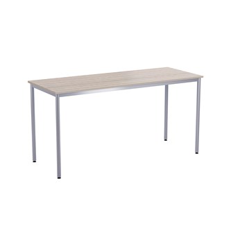 Bord 12:38 BX akustikk optimal laminat 180x70cm sølv