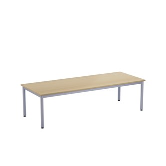 Bord 12:38 FSC HT 180x70cm sølv