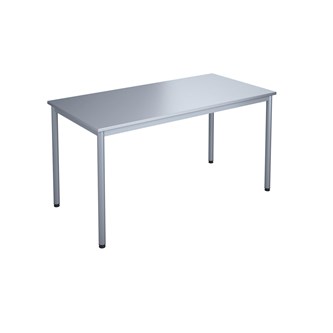 Bord 12:38 FSC DL 140x70cm sølv