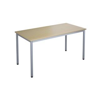 Bord 12:38 FSC DL 140x70cm sølv