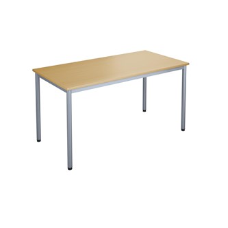 Bord 12:38 FSC DL 140x70cm sølv