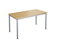 Bord 12:38 FSC DL 140x70cm sølv